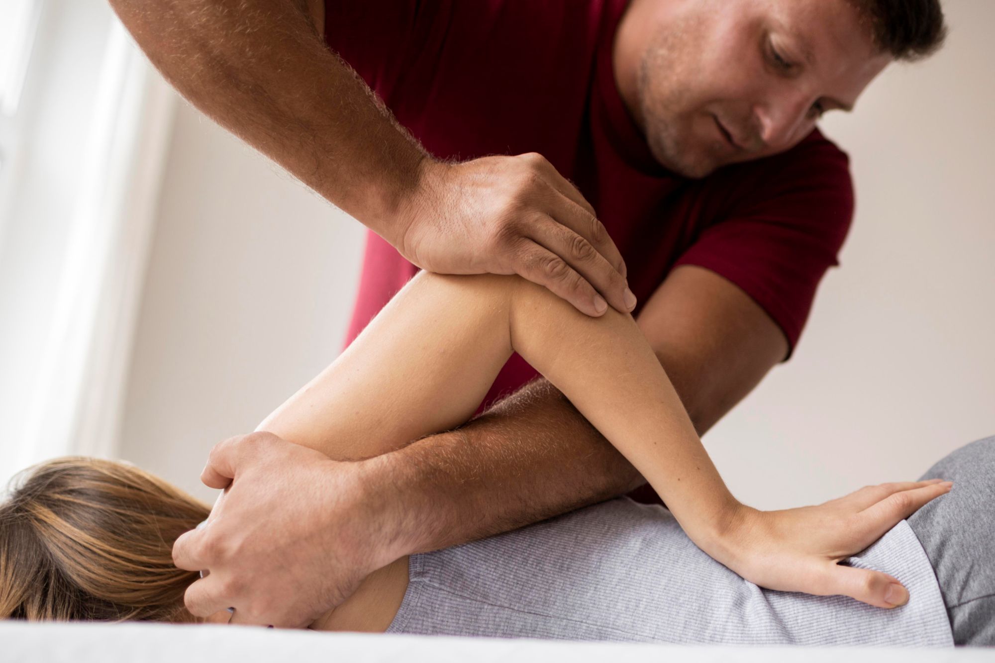 sports injury recovery massage